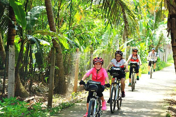 Mekong bike ride